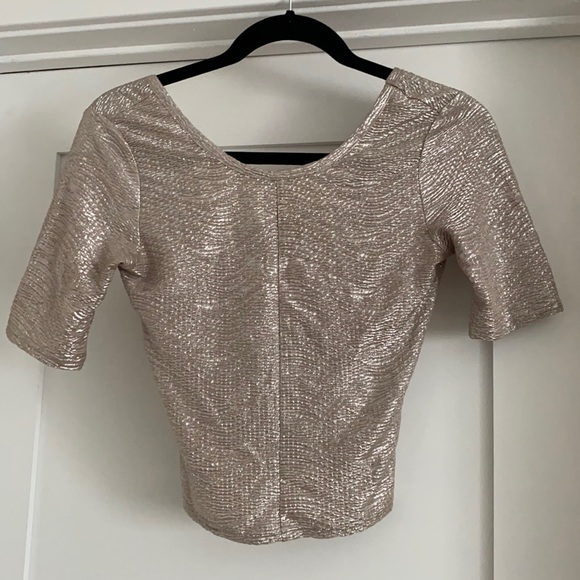 Guess Tops - Gold shimmer top. Guess size XS